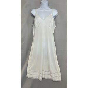 Vintage JC Penney Sleepwear Sz 40/18 White Women's Y2K